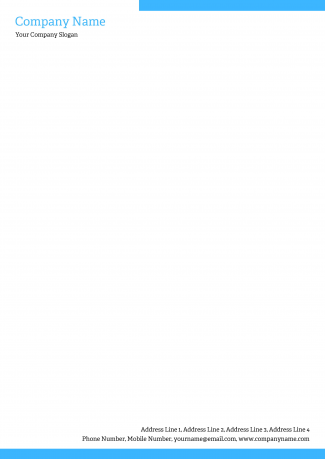 Furniture Shop  Letterhead Design