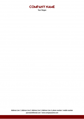 Professional Letterhead Design