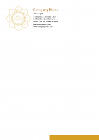 Premium Letterhead