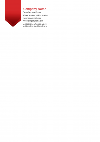 Tailor Letterhead