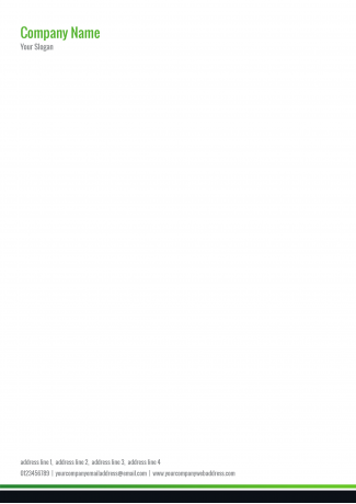 Personal Letterhead