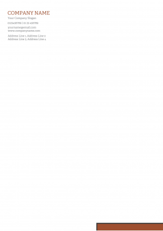 Personaized Letterhead