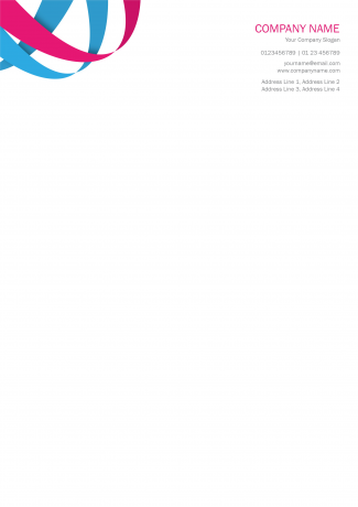 Fitness Center Letterhead