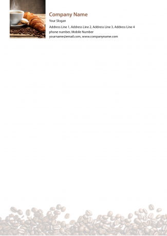 Bakery Notepad Design