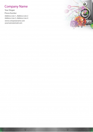 DJ Notepad Design