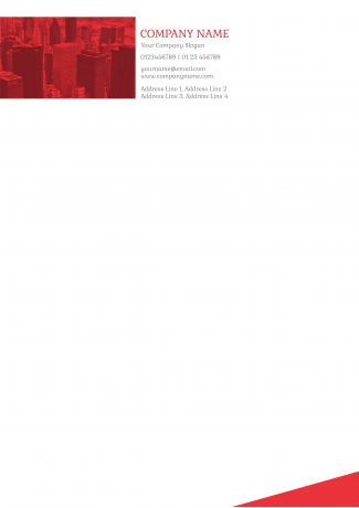 Red And White Notepad