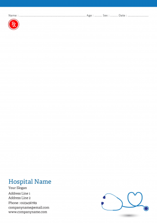 Physician Prescription Pad Design