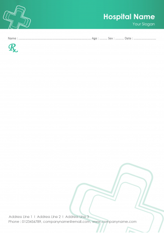 Medical Prescription Pad Design