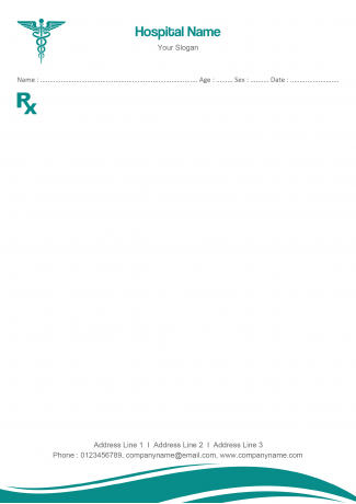 Doctor's Prescription Pad Design