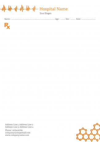 Neurosurgeon Prescription Pad Design