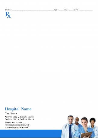 Doctor's Prescription Pad Design