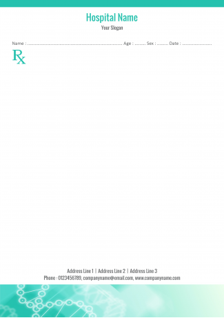 Premium Prescription Pad Design