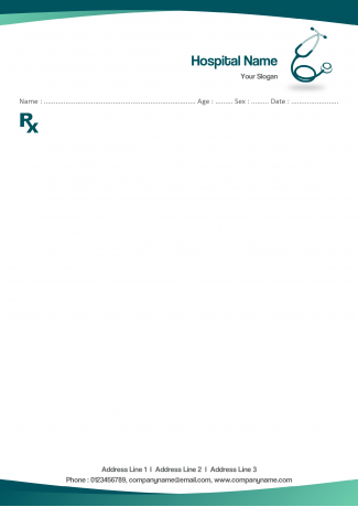 Premium Prescription Pad Design
