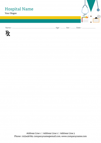 Medical Prescription Pad Design