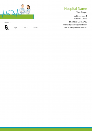 Cardiologist Prescription Pad Design