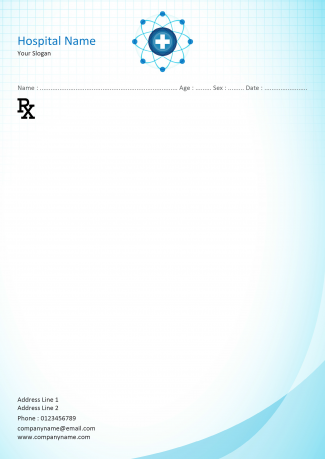 neurologist Prescription Pad Design
