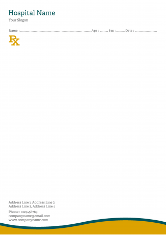 Premium Prescription Pad Design