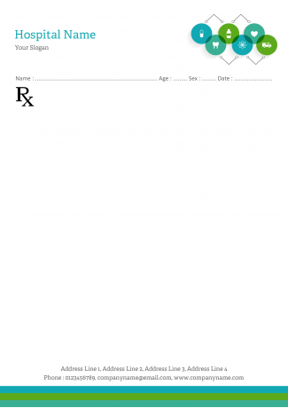 Super Speciality Prescription Pad Design