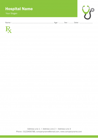 Premium Prescription Pad Design