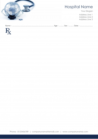 General Prescription Pad Design