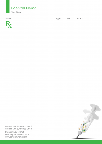Physician Prescription Pad Design