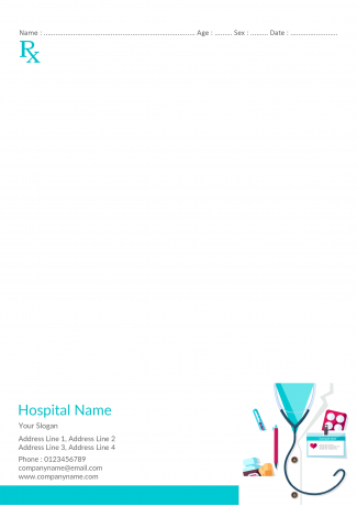 Premium Prescription Pad Design