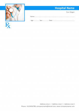 Physician Prescription Pad Design