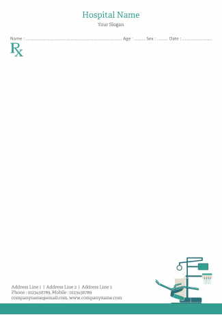 Creative Prescription Pad Design