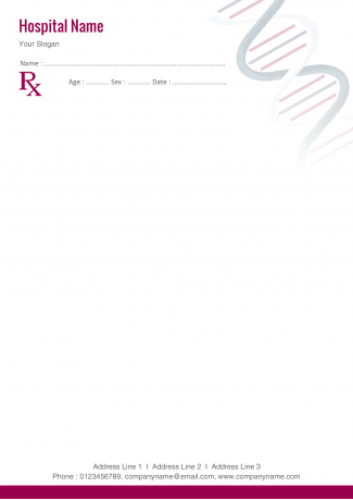 neurologist Prescription Pad Design