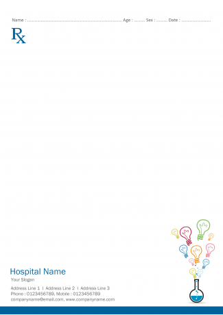 Creative Prescription Pad Design