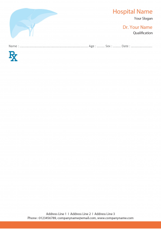 Hepatologist Prescription Pad Design