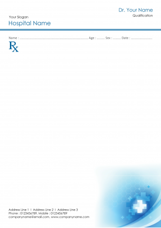 Premium Prescription Pad Design