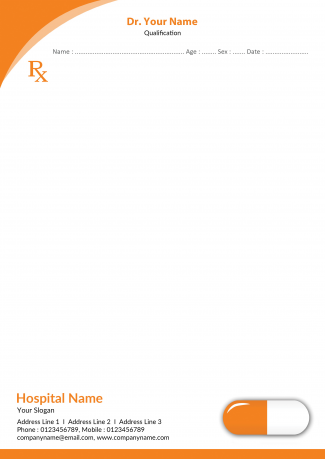 Simple Prescription Pad Design