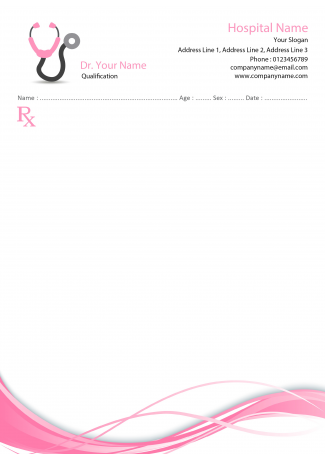 Creative Prescription Pad Design