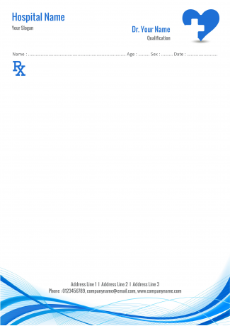 Premium Prescription Pad Design