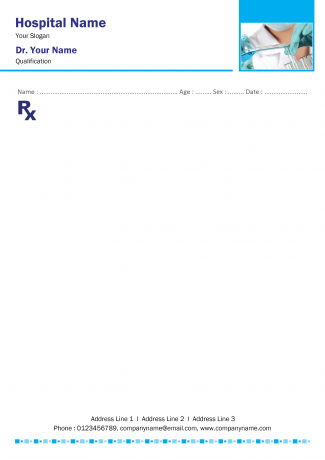 Laboratory Prescription Pad Design