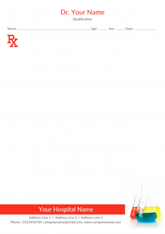 Laboratory Prescription Pad Design