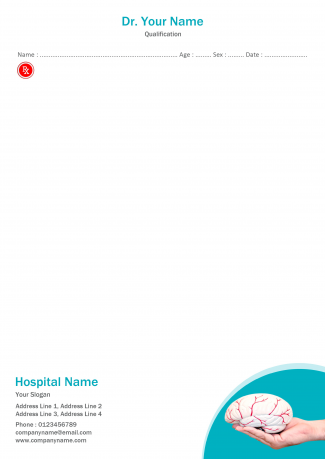 neurologist Prescription Pad Design