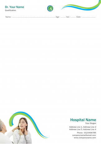 Physiotherapist Prescription Pad Design
