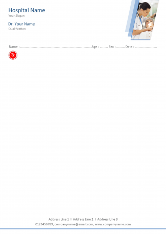 Dental Specilist Prescription Pad Design