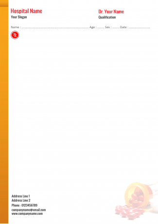 Premium Prescription Pad Design