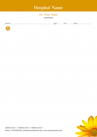 Premium Prescription Pad Design