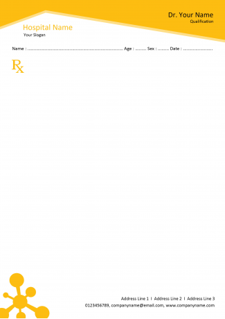 Premium Prescription Pad Design