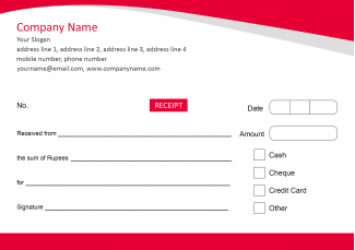 Premium  Receipt Design