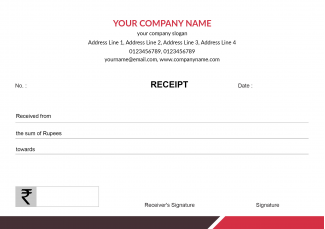 Simple Receipt Design
