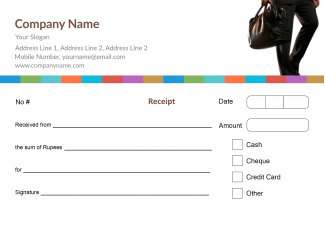 Professional Receipt Design
