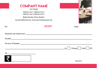 Consultancy  Receipt Design