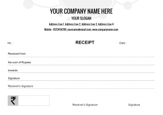 Doctor's Receipt Design