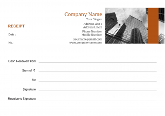 Physician Receipt Book