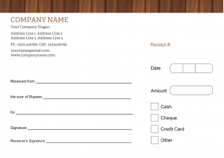 Carpenter Receipt Book